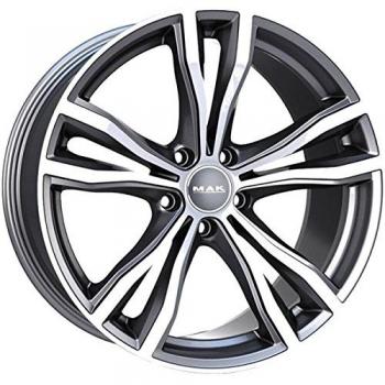 Llanta de aleación Mak X-Mode 11.5x21 x 5X112 con revestimiento Gun Metal Mirror