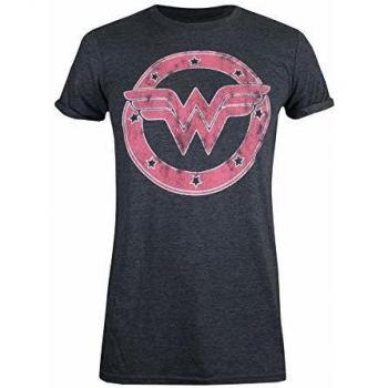 DC Comics Women's Wonder Woman Logo Tee