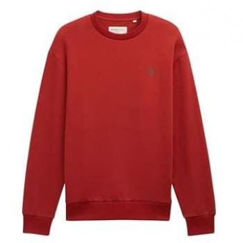 Tom Tailor Denim Sweatshirt Regular Fit Rood voor Heren