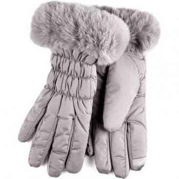 Totes Isotoner Grey Ladies Waterproof Gloves