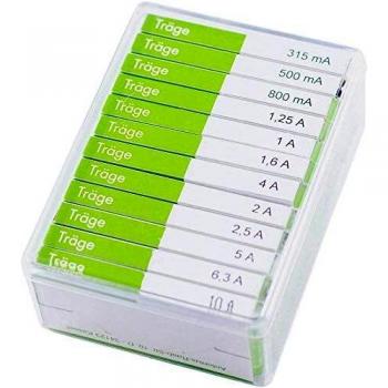 Set di mini fusibili ritardati 6.3 mm x 32 mm