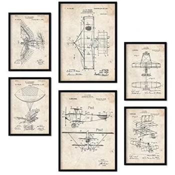 Pósters de patentes de aviones