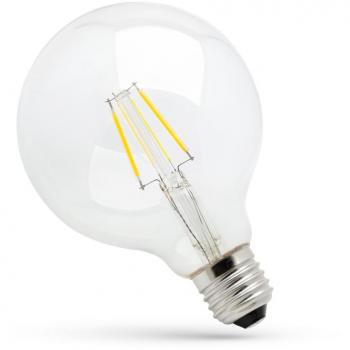 E27 G95 LED Filamentlampe warmweiß 4W