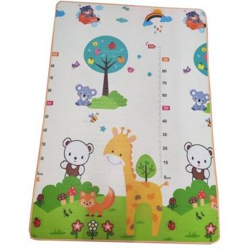 Tapis de jeu pour chambre d'enfants avec clôture intégrée