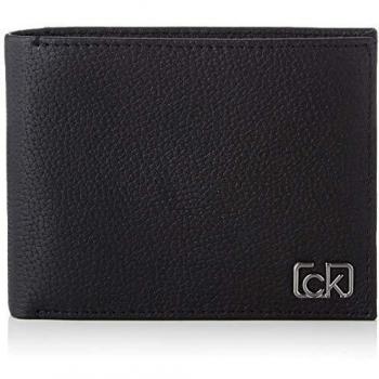 Calvin Klein Men's CK Cast Pebble Coin Wallet