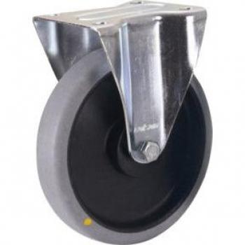 Roulement à Billes en Caoutchouc Variofit, 200 × 40 mm – Gris