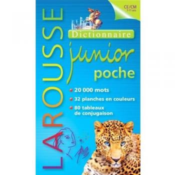 Dictionnaire Larousse junior poche : CE/CM 7-11 ans