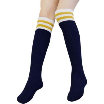 Chaussettes de Baseball à Rayures pour Enfants