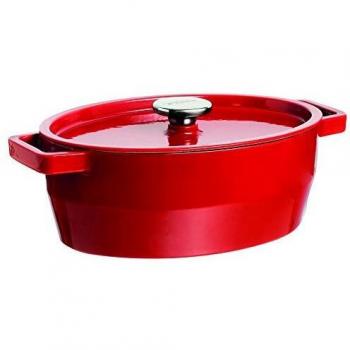 Pyrex Slow‑Cook Cacerola Ovalada 33 cm de Hierro Fundido 5,8 L