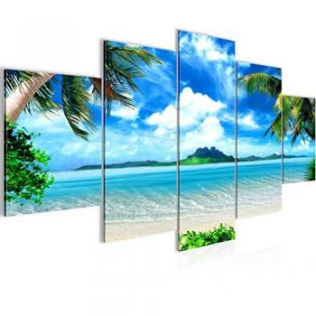 Tableau Décoratif Plage 150x75 cm