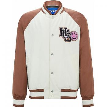 HUGO Blouson Buckley Slim Fit Écru | L
