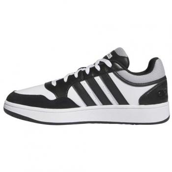Deportivas Adidas IH0169 Hoops 3 – Preto e Branco (Masculina)
