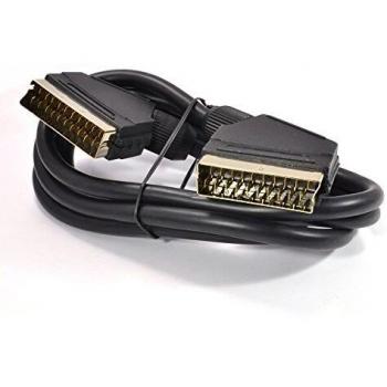 Kenable Black and Gold Scart Cable