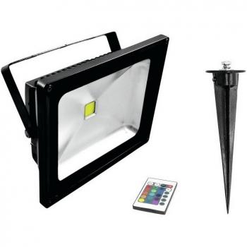 EUROLITE LED FL‑30 COB RGB FB con Tornillos para Instalación