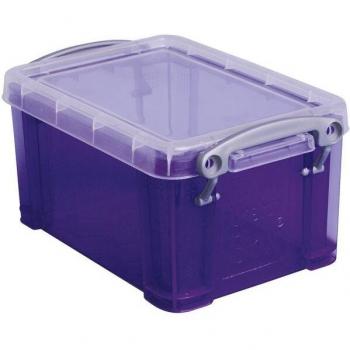 Blauwe Bubbels Opslagpot 0,7 l – Transparant