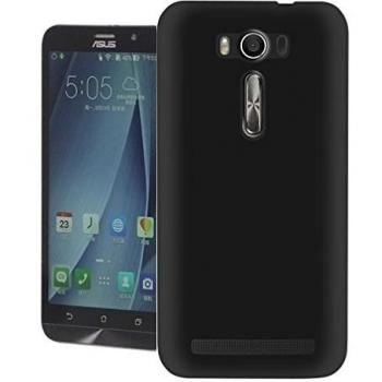 Protector de Plástico Matte Negro para Asus Zenfone 2 Laser