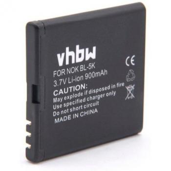 Nokia BL-5K Ersatzakku – 900 mAh Li‑Ion für Mobiltelefone