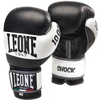 Leone 1947 Shock Boxhandschuhe, 12 Unzen, Schwarz