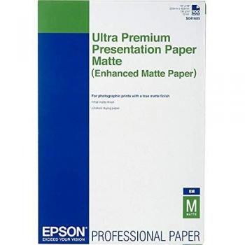 Epson Papier Jet d'Encre Enhanced Matte A3+ 100 Feuilles