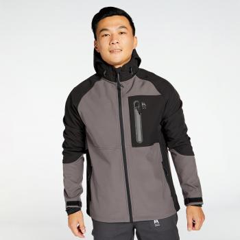 Boriken Softshell Giacca Grigia Uomo XL