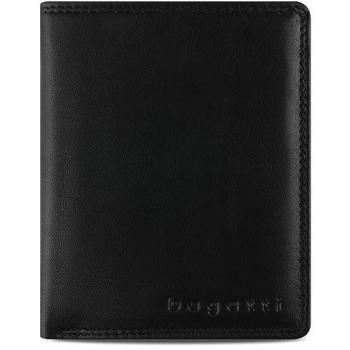 Simbiosi Porte-monnaie noir Bugatti – Modèle combi avec poche zippée 8CC 40545
