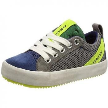 Geox J Alonisso Boy B Sneaker für Jungen, Grau