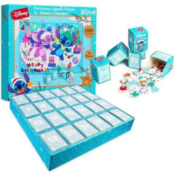 Stitch in Blue Puzzle Advent Calendar