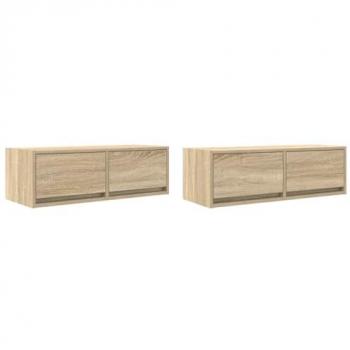 Almacenamiento para Televisor Roble 80x31x25,5cm