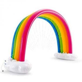 INTEX Rainbow Cloud Sprinkler Mehrfarbig 300x109x180 cm