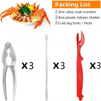 Crab Sheller Stainless Steel with Spring Action