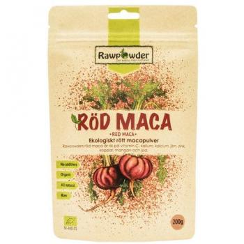 Rawpowder Röd Maca Pulver 200 g
