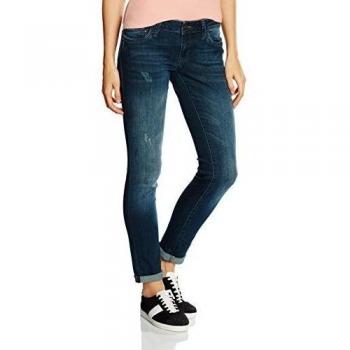 Jeans Mavi Lindy, Mujer, Azul (Deep Shaded Str 22110), 28W x 30L