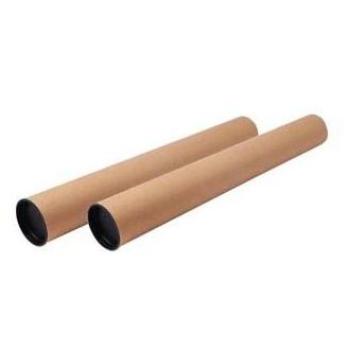 Tubo de Cartón con Tapa 80x640 mm