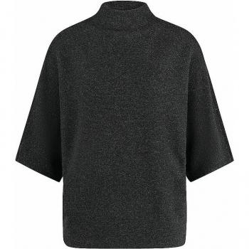 GERRY WEBER Kurzarmpullover mit Kaschmiranteil