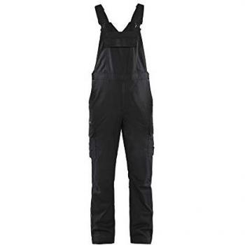 Salopette Professionale Stretch 2D 2644 Nero e Grigio Scuro 56