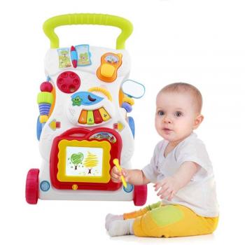 Andador Multifuncional para Bebés con Música y Asistente de Primeros Pasos