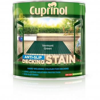 Cuprinol Anti Slip Decking Stain Vermont Green 2.5L