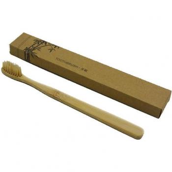 Bamboo Toothbrush for Home and Hotel Use