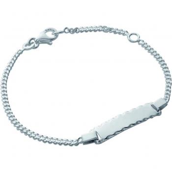 16‑cm Silver Curved Chain “Bambino” K1014