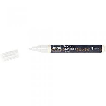 Kreul Marcatore Bianco per Tessuti 4mm