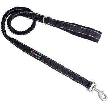 Freedog Flexibler Abzieher Schwarz 110×2,5 cm