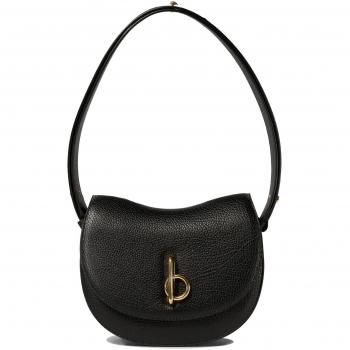 Borsa a spalla Burberry nera Rocking Horse Small