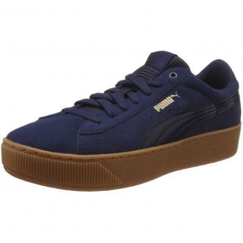 Puma Damen Vikky Platform Sneakers, Blau (Peacoat), 42 EU
