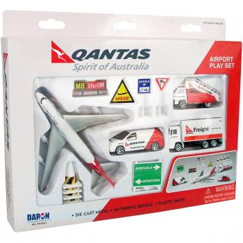 Real Toys Qantas Airport Model Set