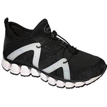 Galaxy Elastic Lace-Up Shoe Noir 40