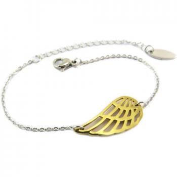 Les Ailes d'Ange Steel Bracelet