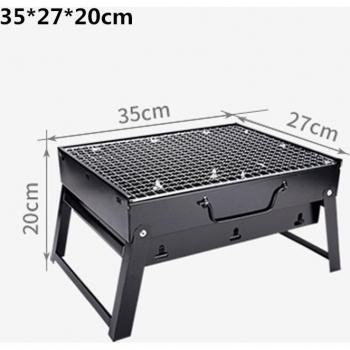 Folding Charcoal Barbecue Grill