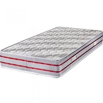 Matelas King of Dreams 80x190 cm Tissu Bambou Mousse Poly Lattex Indéformable