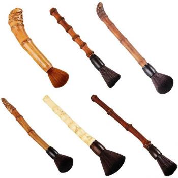 Brosse en bambou pour théière 594C