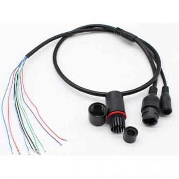 Module de caméra réseau avec connecteurs RJ45 et alimentation DC